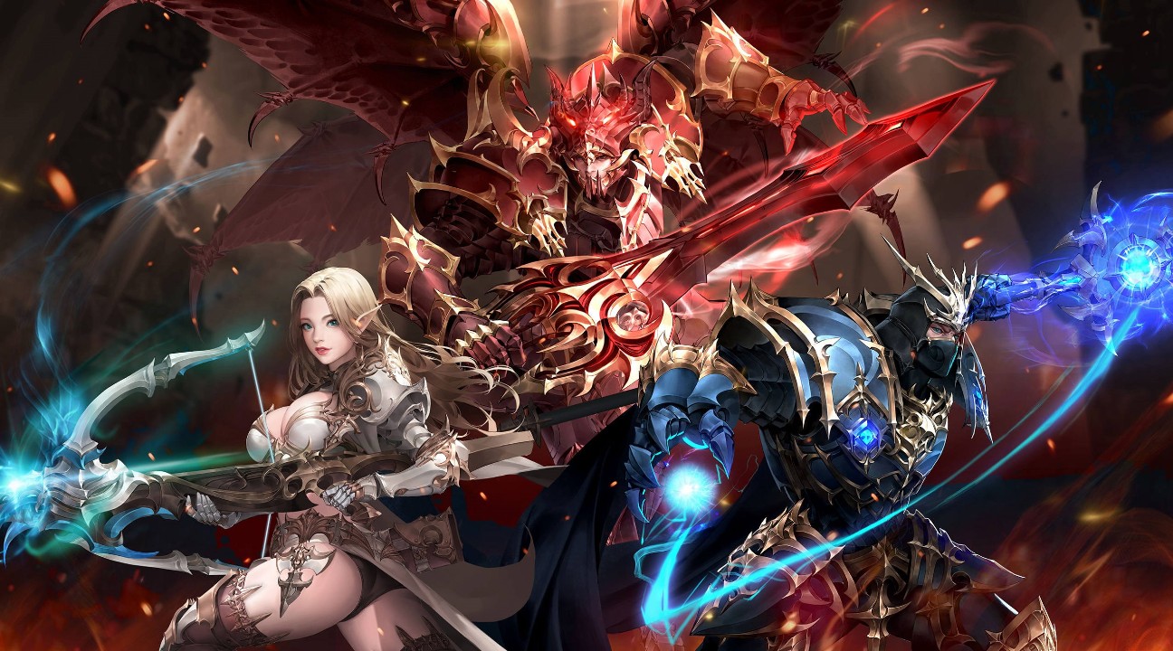 MU Online fantasy characters